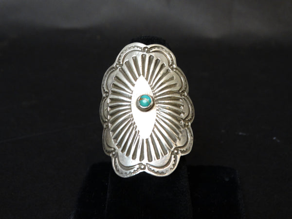 Navajo Silver Ring Size 8