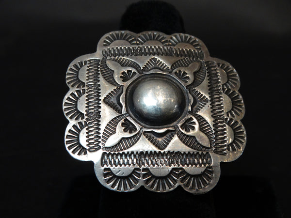 Navajo Silver Ring Size 10 1/2