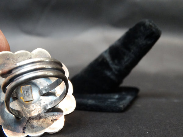Navajo Silver Ring Size 10 1/2