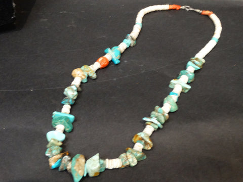 Navajo Heche Single Strand Necklace