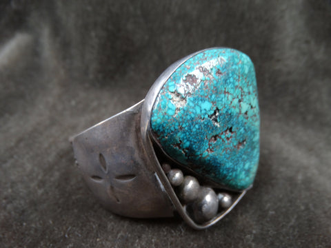 Navajo Single Stone Cuff circa 1940