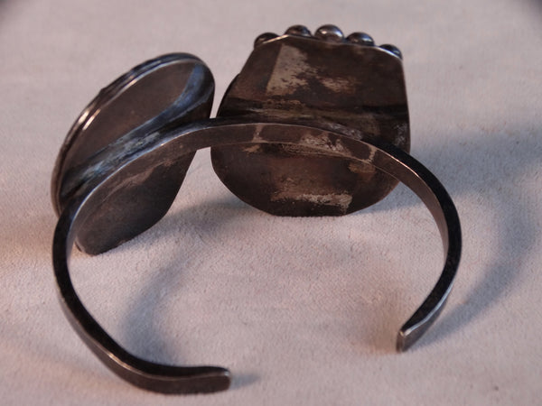 Twinned Fossils and Silver Cuff J458