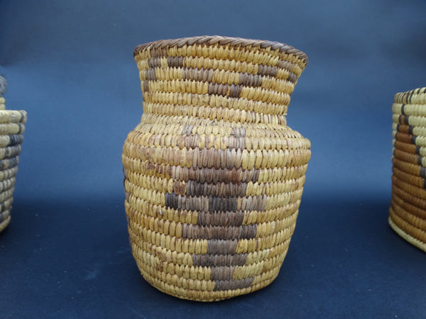 Tree Block Quadrant Basket circa 1940s