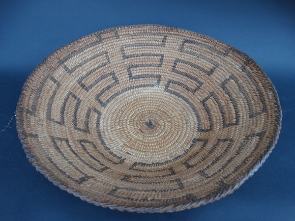 Multi-cross Design Gathering Basket circa 1910-1920