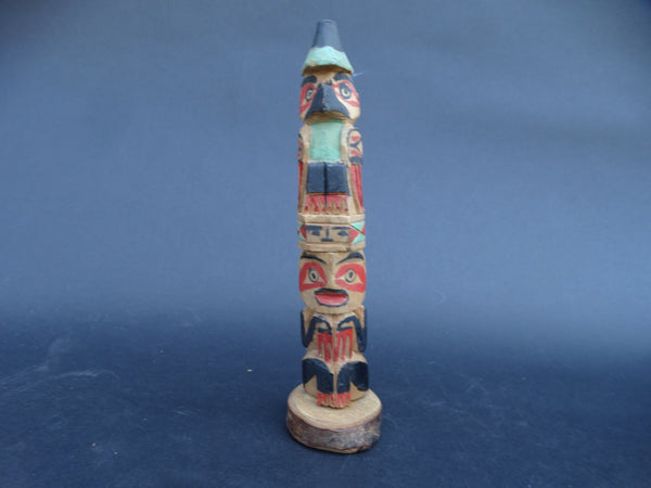 Native American Northern Coastal Totem Pole circa 1950