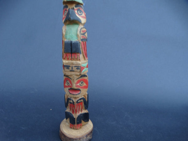 Native American Northern Coastal Totem Pole circa 1950