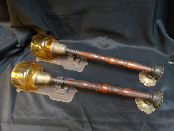 Spanish Revival Pair of Sconces