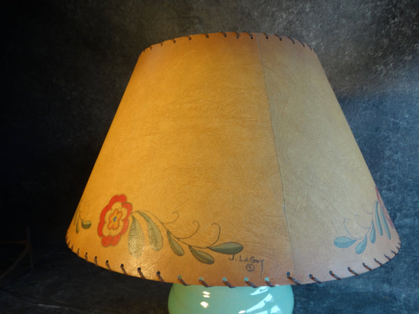 J. LaGoy Hand-painted Lampshade L740