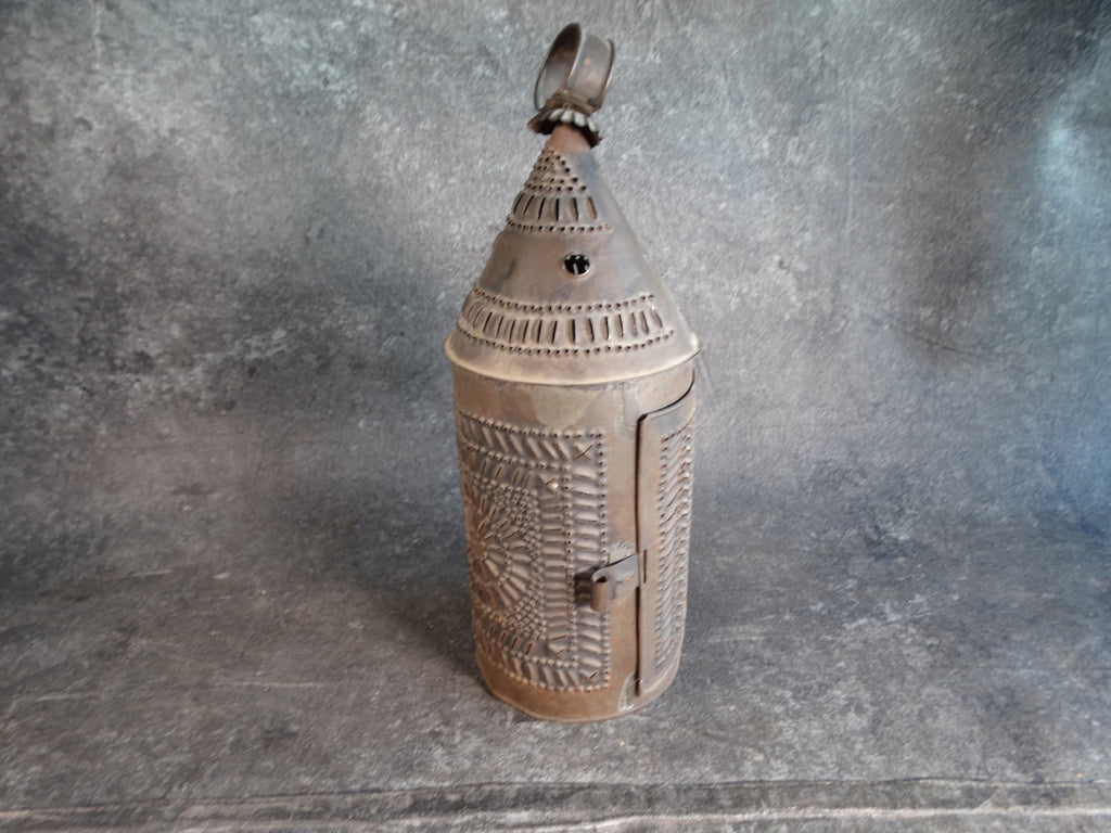 Mexican Tin Lantern 1920s-30s L747
