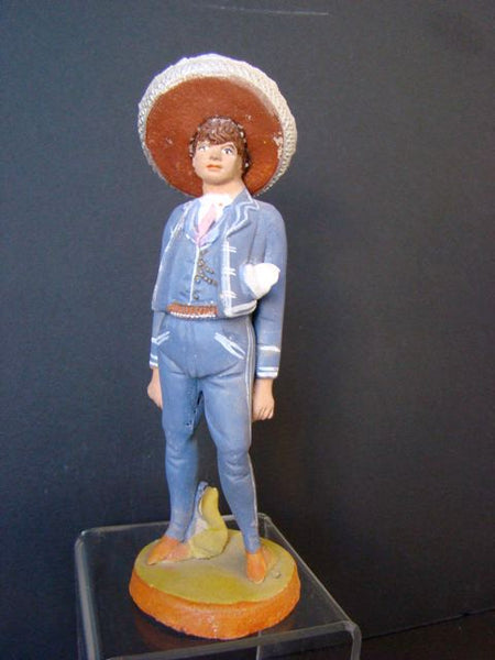 Mexican Bisque Figurine of a Man
