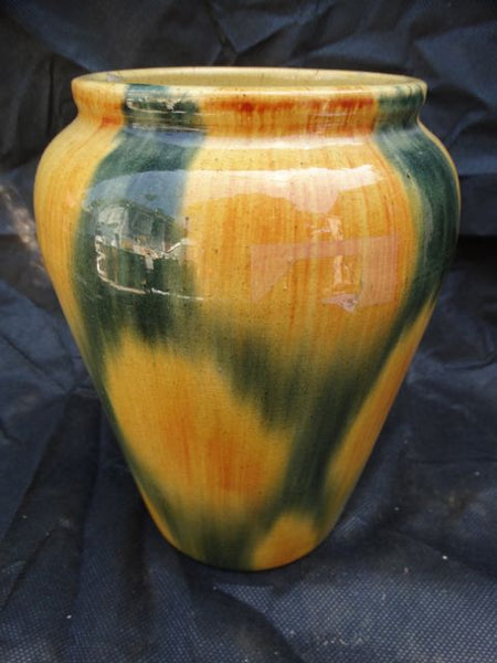 Pacific Pottery Blended Yellow/Green Vase