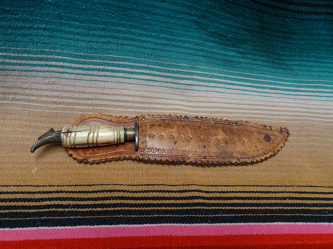 Vintage Mexican Knife with Sheath