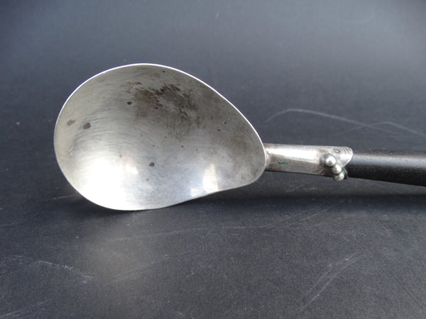 Spratling-Style Sterling and Rosewood Salad Spoon