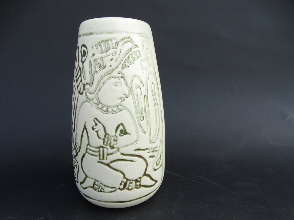 Aztec/Mayan Made in USA Vase