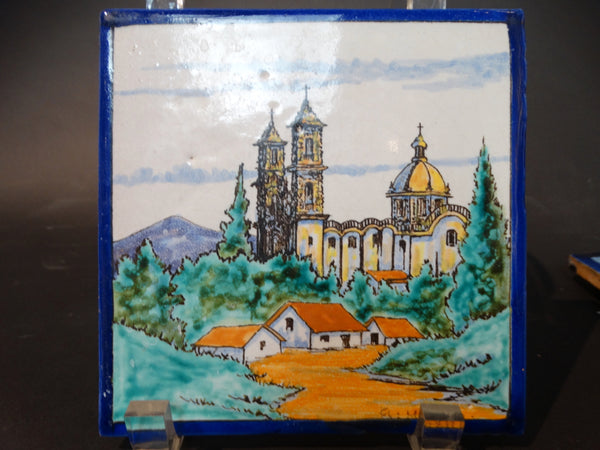 Mexican Talavera Tile - Two Spire Church