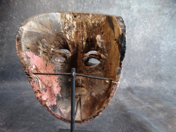 19th Century Guatemalan Mask with Stand M2153