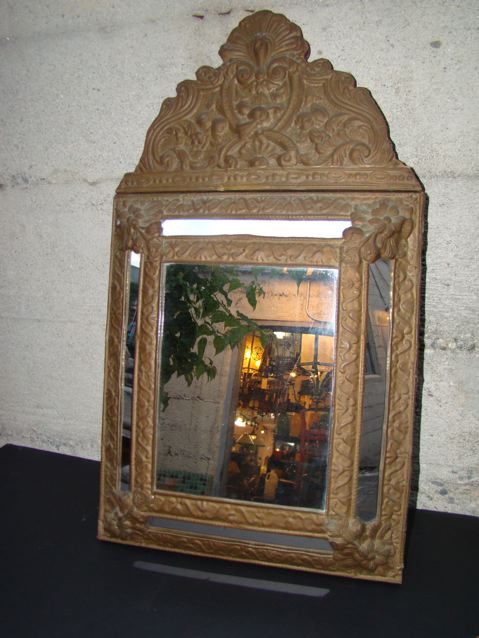 Mexican Tin Mirror circa 1920’s