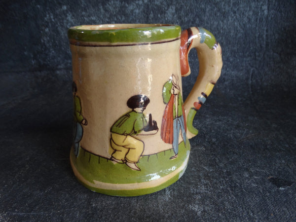 Tlaquepaque Ivory Pictorial Mug M2667