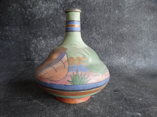 Mexican Burnished Ware Water Jug c 1940s M2676