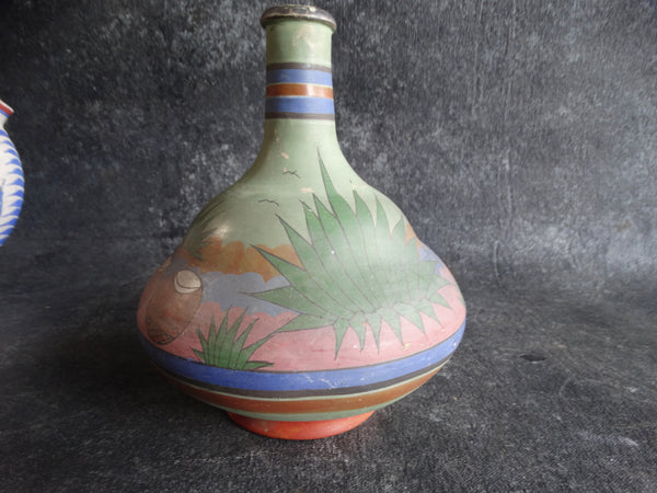 Mexican Burnished Ware Water Jug c 1940s M2676