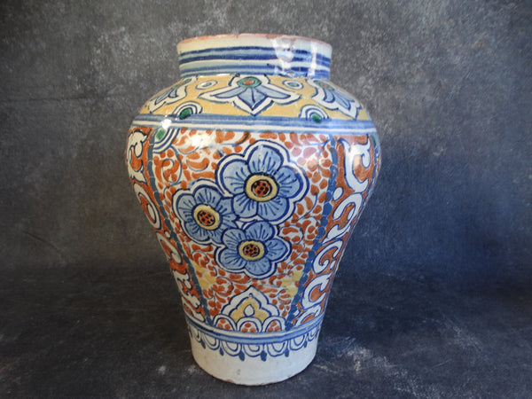 Talavera Decorated Vase c 1930 M2753