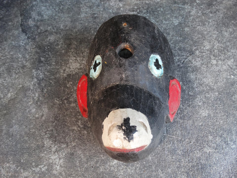 Guatemalan Monkey Mask circa 1950s M2824