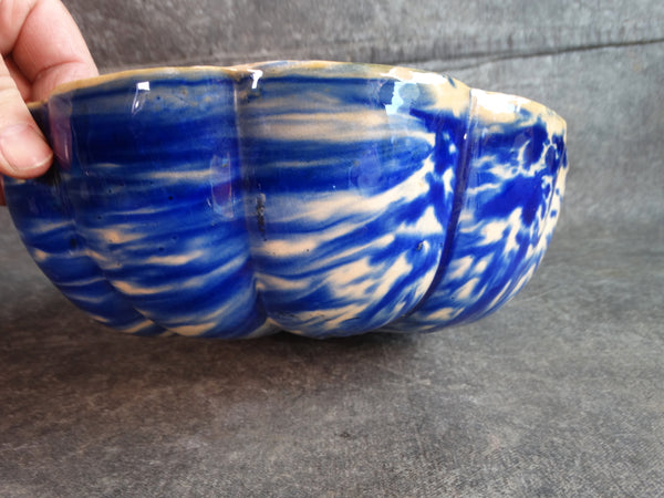 Oaxacan Dripware Bowl in Blue M2889