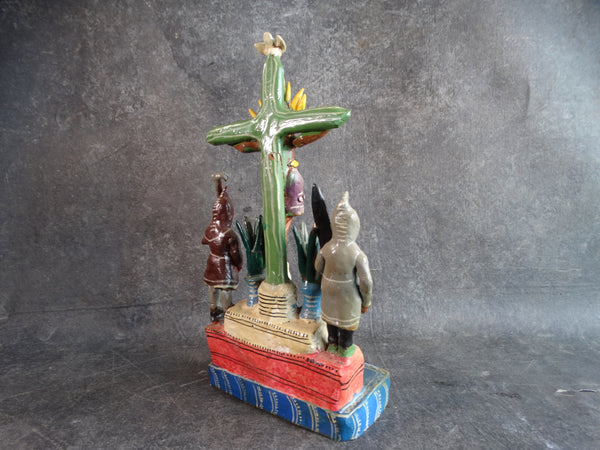 Ocumichu Crucifixion 1960s by Esperanza Felipe Mulato M2901