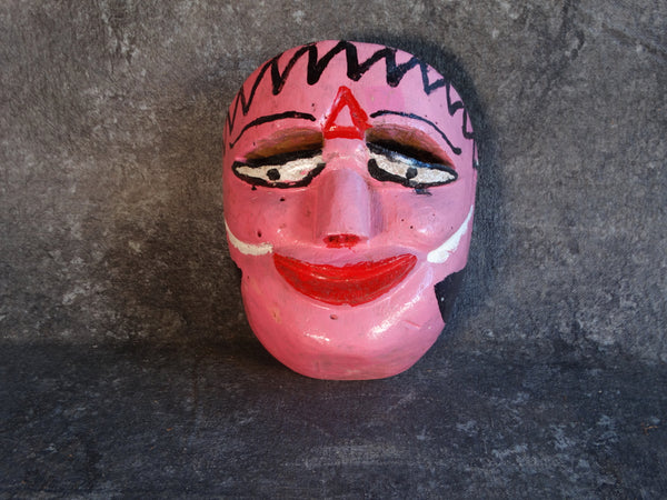Pink Lady Guatemalan Festival Mask M2923