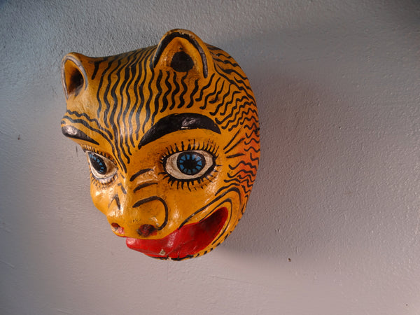 Mexican Folk Art Mask - El Tigre - M2942