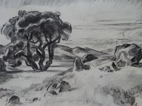 Ejnar Hansen Landscape with Trees