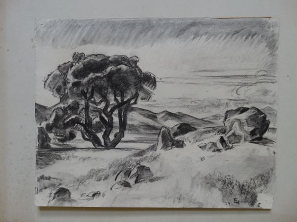 Ejnar Hansen Landscape with Trees