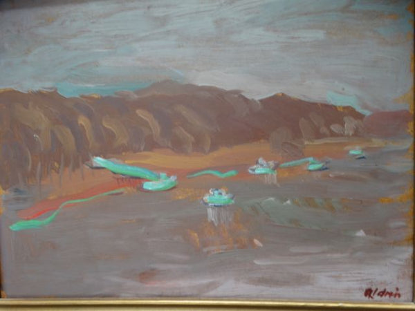 Anders Aldrin (1889-1970) Landscape - Morro Bay #1 P1134