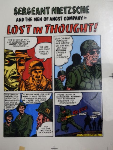 Frank Gutierrez “Sergeant Nietzche and The Men of Angst Company”