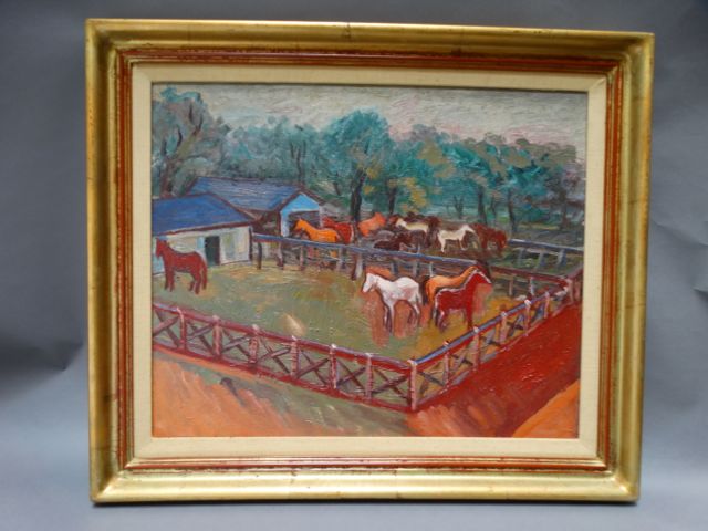 Anders Aldrin Landscape - Horses and Corrals P1305