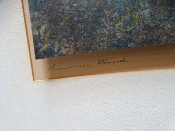 Wallace Nutting Original Hand-Tinted Photograph “Summer Wind”