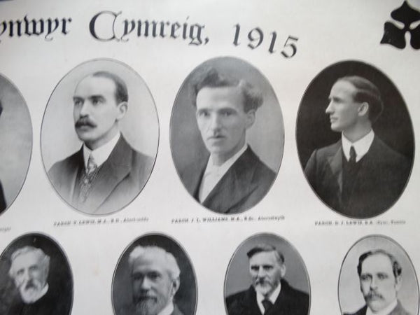 Union of Welsh Independents 1915 Member Portrait Poster