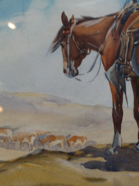 Ernest Smythe “Cowboy on Horse”