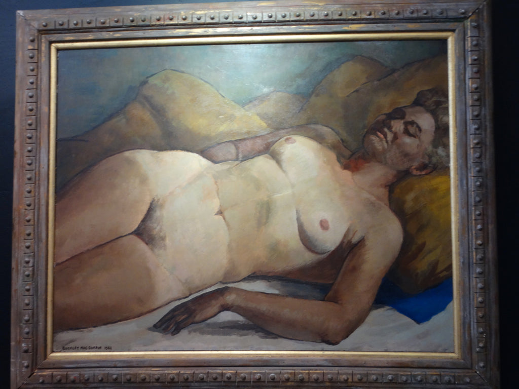 Buckley MacGurrin: Reclining Nude P1566 – Early California Antiques Shop