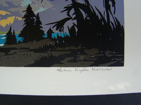 Sam Hyde Harris Block Print