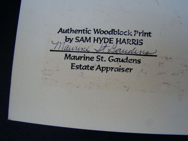 Sam Hyde Harris Block Print