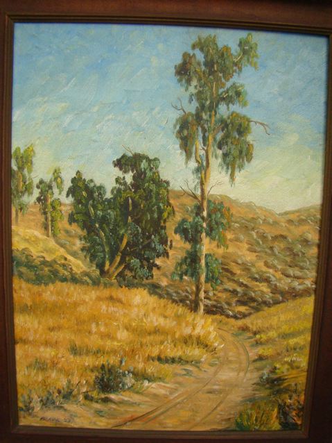 Mae Black “Riverside, CA” Oil on canvas