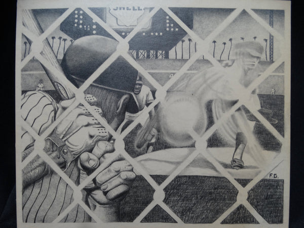 Frank Gutierrez: Through the Chainlink Fence at Dodger Stadium