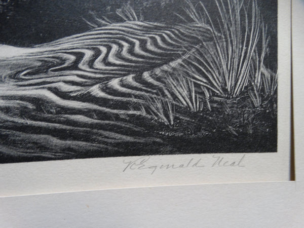 Reginald Neal: Dunes Lithograph