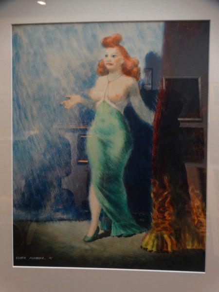 Elmer Plummer Red Headed Burlesque Performer (Betty Jane Rowland) 1941 P2197