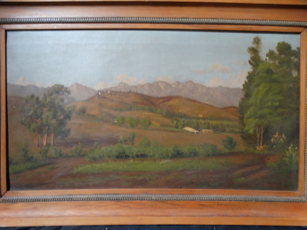 Bucolic California Landscape - Painting