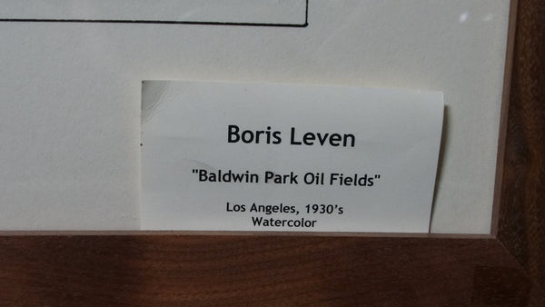 Boris Leven: Baldwin Park Oil Fields P2273