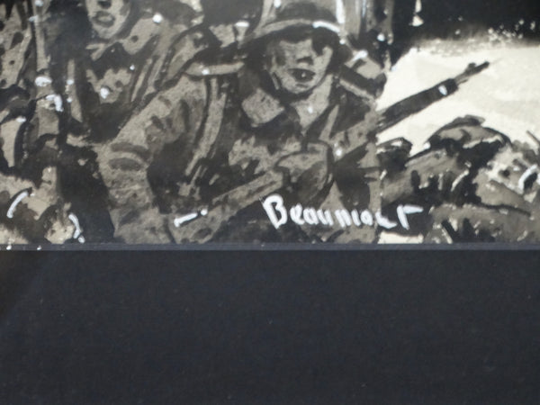 Combat Watercolor - WWII
