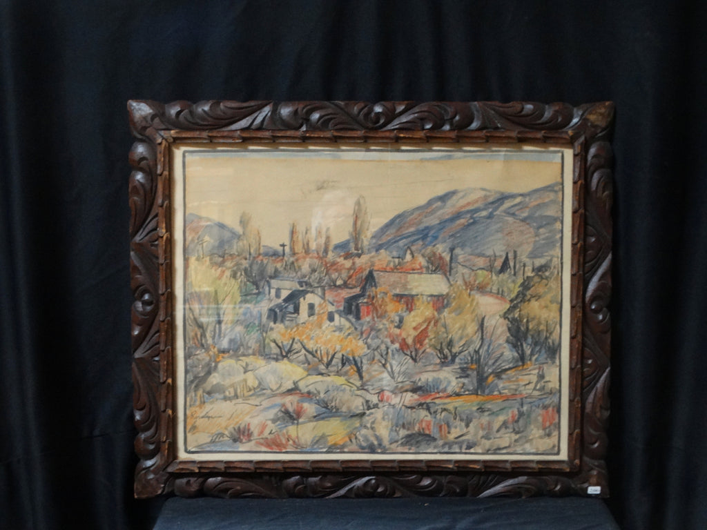 Desert Watercolor by Howell Rosenbaum P2317 – Early California Antiques ...