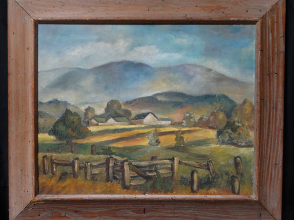 Unsigned: Farm Landscape P2322